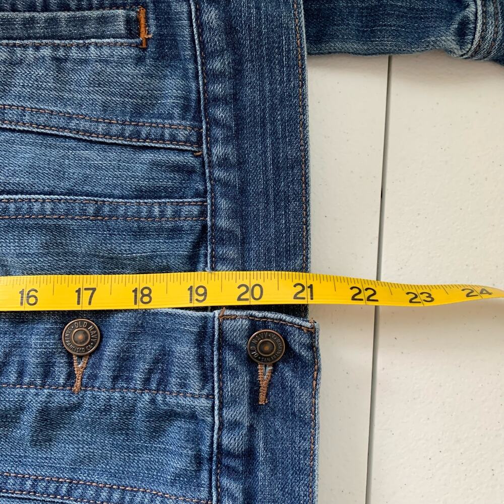 Old Navy Women's Denim Jacket Medium Wash Trucker Style Sz M - Picture 9 of 16